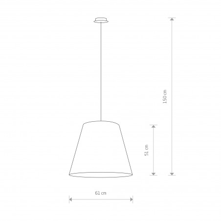 MOSS Czarny 3x60W