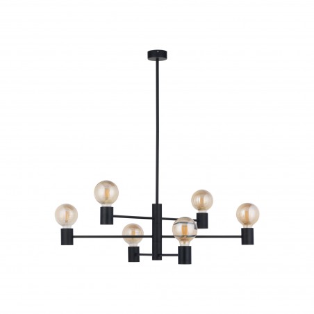 RADIUS Czarny 6x60W