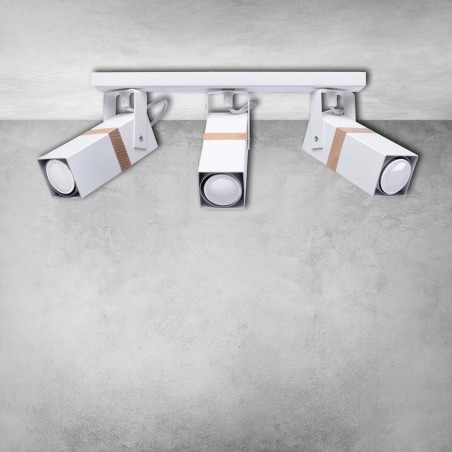 Lampa sufitowa VIDAR WHITE 3xGU10
