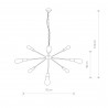 ROD Czarny 9x60W