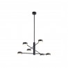 ORBIT Czarny 6x8W