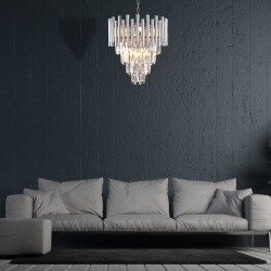 Sklep Mylight|Żyrandol MADISON CHROME 9xE14 ML5991 Milagro|1 580,00 zł|1 027,64 zł|Kryształowe|5902693759911