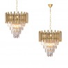 Sklep Mylight|Żyrandol MADISON GOLD 9xE14 ML5992 Milagro|1 580,00 zł|1 027,64 zł|Kryształowe|5902693759928