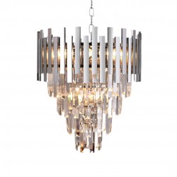 Sklep Mylight|Żyrandol ASPEN II CHROME 9xE14 ML5997 Milagro|1 495,00 zł|972,36 zł|Kryształowe|5902693759973