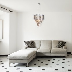 Sklep Mylight|Żyrandol ASPEN II CHROME 9xE14 ML5997 Milagro|1 495,00 zł|972,36 zł|Kryształowe|5902693759973