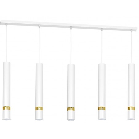 Lampa wisząca JOKER WHITE/GOLD 5xGU10