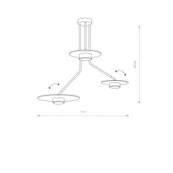 DISK 8W Czarny