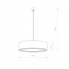 MIST Biały 3x25W only LED