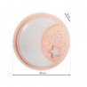 Plafon NOTE PINK 40W LED Ø480 mm