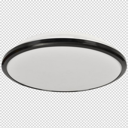 Plafon TERMA BLACK 18W LED IP44 Ø280 mm