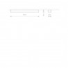 SOFT CEILING LED 90X6 Grafitowy 16W