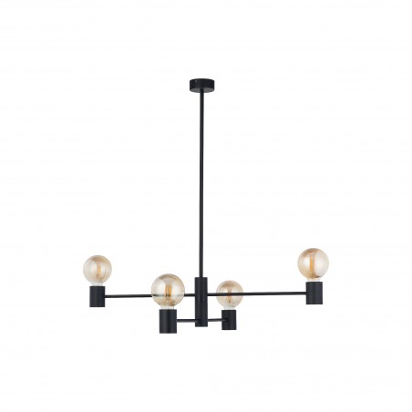 RADIUS Czarny 4x60W
