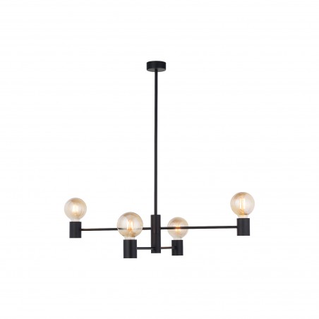 RADIUS Czarny 4x60W
