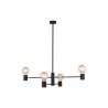 RADIUS Czarny 4x60W
