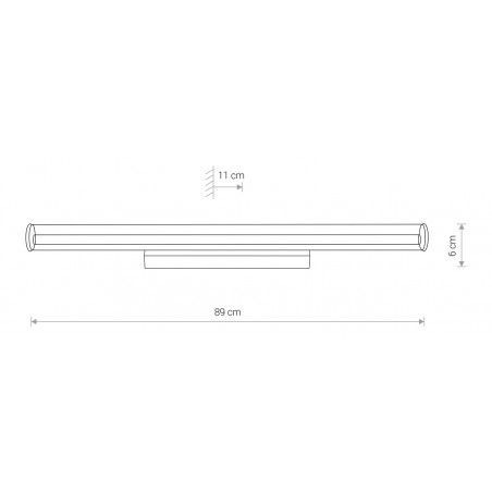 ION LED L Chrom 18W