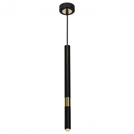 Lampa wisząca MONZA BLACK/GOLD 1xG9 8W