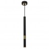 Lampa wisząca MONZA BLACK/GOLD 1xG9 8W