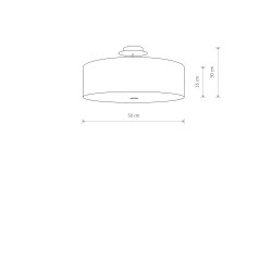 VIVIANE 3x60W Czarny