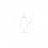 CAMELEON PEAR M Transparentny