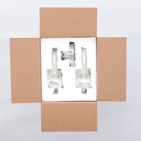 HAMPTON 2x40W Chrom