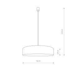 TURDA Szary 3x25W only LED