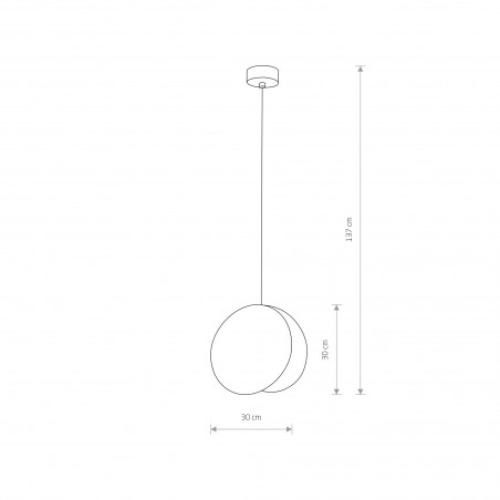 WHEEL Złoty 1x40W