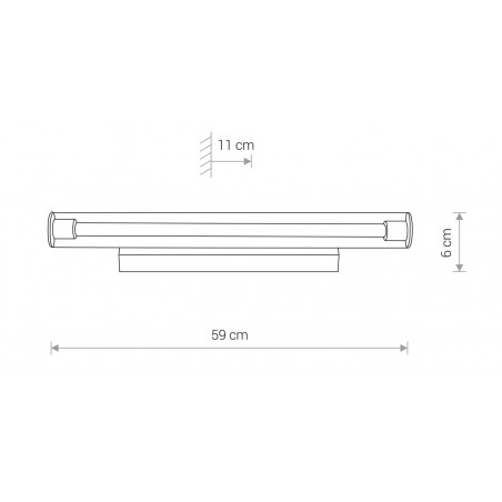 ION LED M 12W Chrom