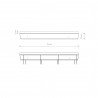 CAMELEON CANOPY C 780 Czarny 40W