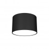 Lampa sufitowa DIXIE Black 1xGX53