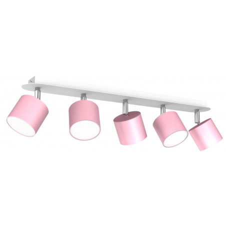 Lampa sufitowa DIXIE PINK 5xGX53