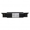Łącznik Lampy Track Light Czarny 3-obwodowy Typ: Prosty
