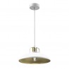 Lampa wisząca FELIX WHITE/GOLD 1xE27