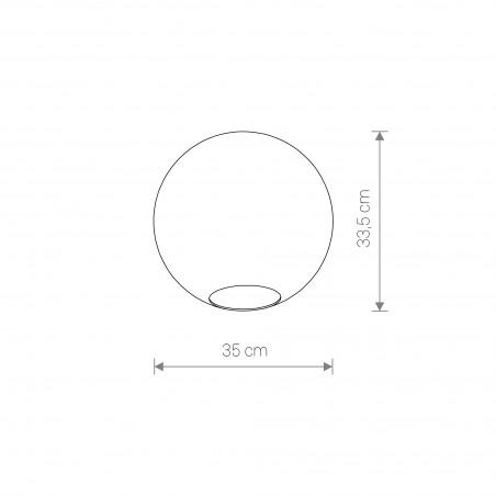 CAMELEON SPHERE XL Transparentny