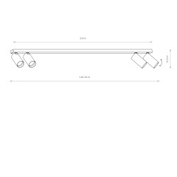 MONO Biały 10W only LED
