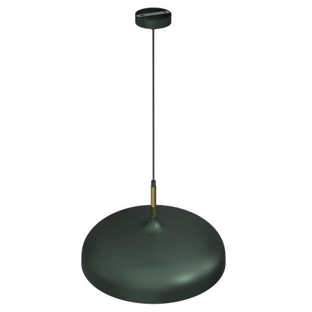 Lampa wisząca LINCOLN GREEN/GOLD 1xE27 45cm