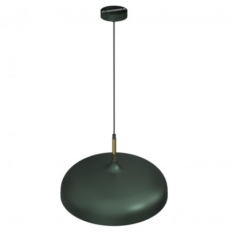 Lampa wisząca LINCOLN GREEN/GOLD 1xE27 45cm