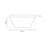 Plafon NEMO GOLD 17W LED