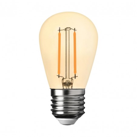 Żarówka Filamentowa LED 1W ST45 E27 2700K Amber Żarówka Filamentowa LED 1W ST45 E27 2700K Amber