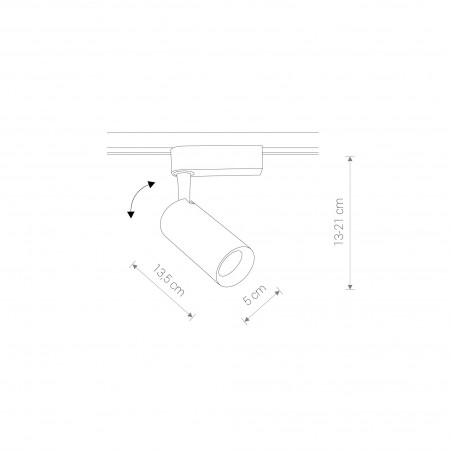 PROFILE IRIS LED 20W Biały 20W