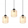 Lampa wisząca SOMBRA AMBER 3xE27