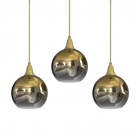 Lampa wisząca MONTE GOLD 3xE27