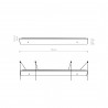 CAMELEON CANOPY D Czarny 40W