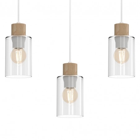 Lampa wisząca MADERA 3xE27