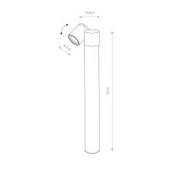 TUBINGS Czarny 35W