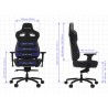 Vertagear Racing Series P-Line PL4500 HygennX  Fotel Gamingowy Czarny/Fioletowy