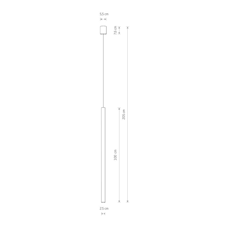 LASER 1000 Mosiądz 1x10W only LED