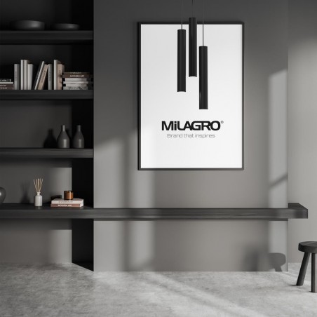 Lampa wisząca HUDSON BLACK 3xGU10