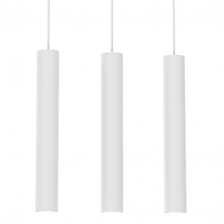 Lampa wisząca HUDSON WHITE 3xGU10