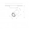 PROFILE ZOOM LED Czarny 9W