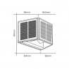 Kinkiet Solarny Wings 50lm 6000K